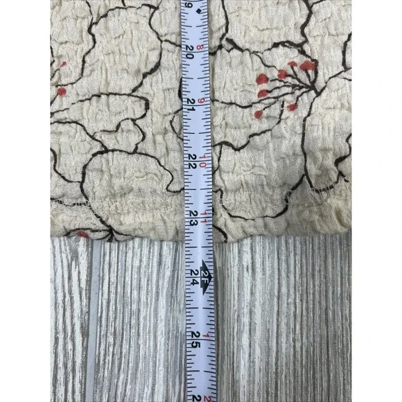 Croft & Barrow Floral Short Sleeve Shirt Daughter Mother Sister Womens SZ PL - Picture 3 of 8